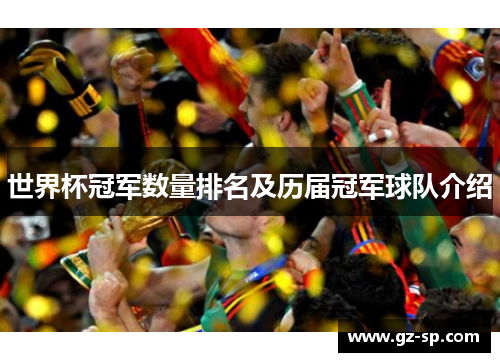 世界杯冠军数量排名及历届冠军球队介绍